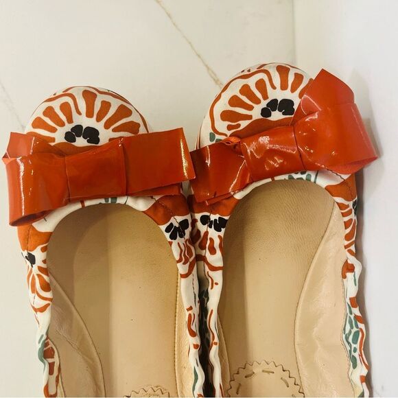 Prada Floral Ballet Flats - Picture 2 of 12